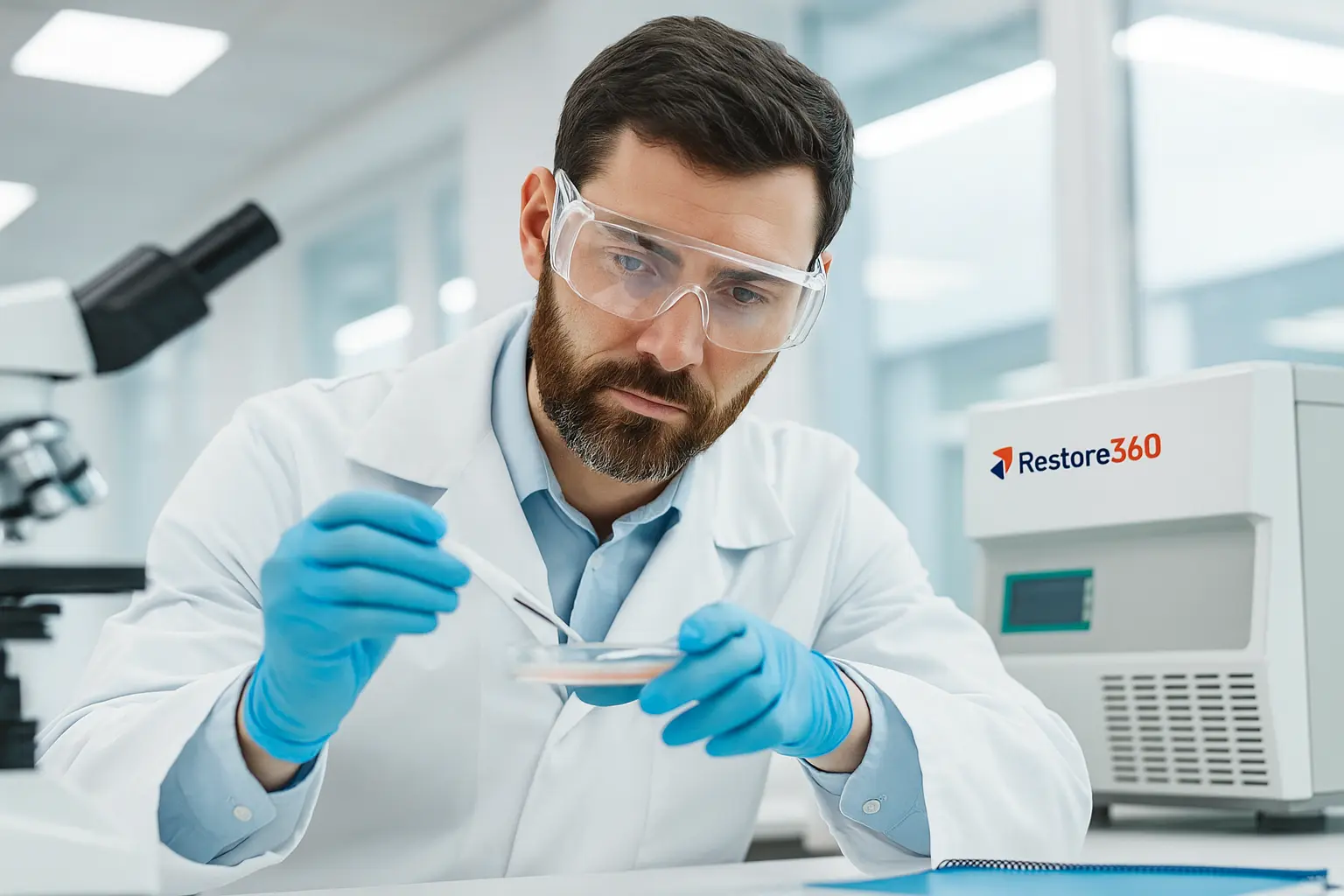 Restore360 certified technicians conducting meth testing in a New Zealand property to ensure contamination-free environments